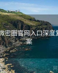 2021年微密圈官网入口深度复盘全档案