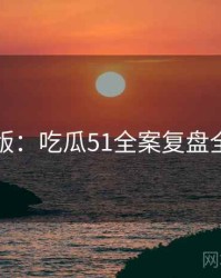 图解版：吃瓜51全案复盘全流程