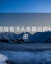 从安全提醒看汤头条幕后揭秘实用手册